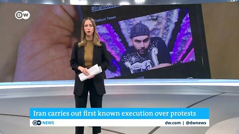 After first known execution over protests in Iran- Unrest likely to 'get worse' - DW News