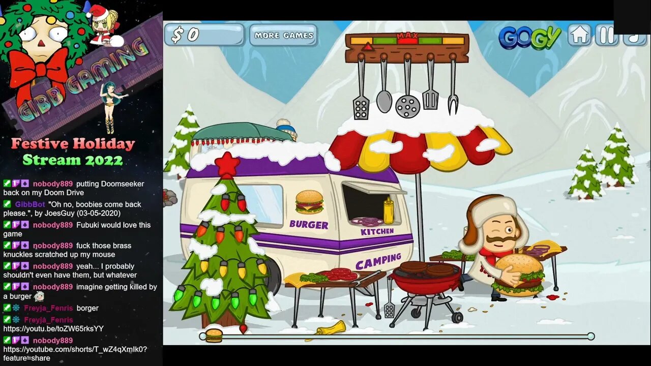 Festive Holiday Stream 2022 - Mad Burger 2