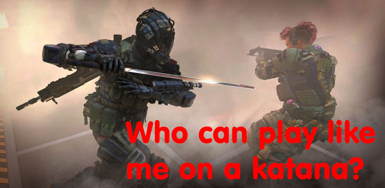 Call of Duty mobile Today we will play only katana!