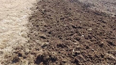 Weighing down a Disc Harrow with rubber mats - Kubota L3800 tractor