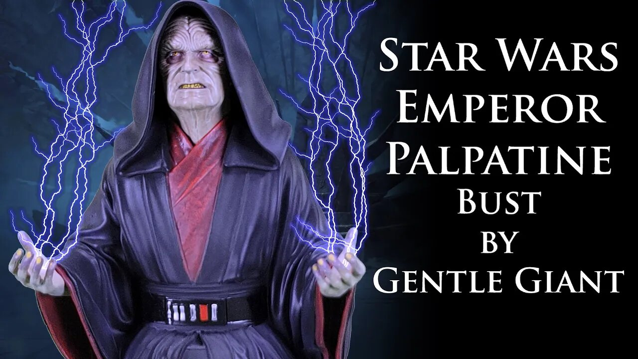 Star Wars Emperor Palpatine bust by Gentle Giant