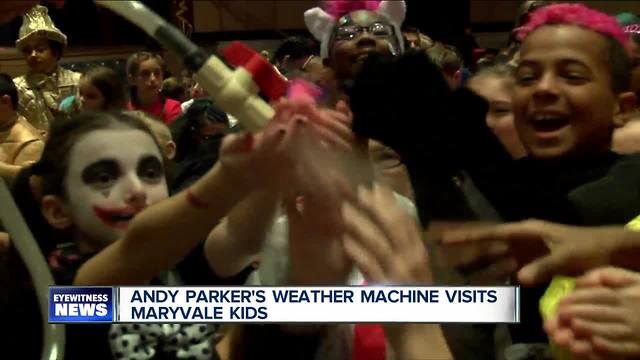 Andy Parker's Weather Machine visits Maryvale Intermediate