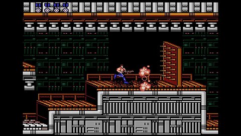 Contra Anniversary Collection Stage 7 Hangar - walkthrough