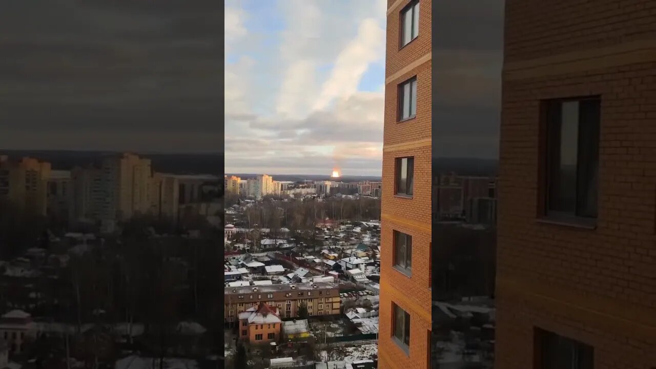 Explosion reported outside Petersburg