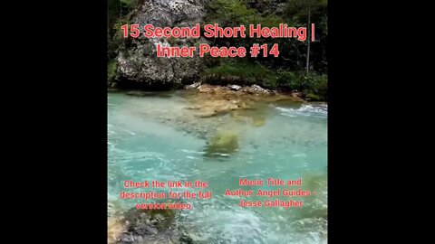 15 Second Short Healing Inner Peace | Meditation Music | Angel Guides | #14 #Meditation #shorts