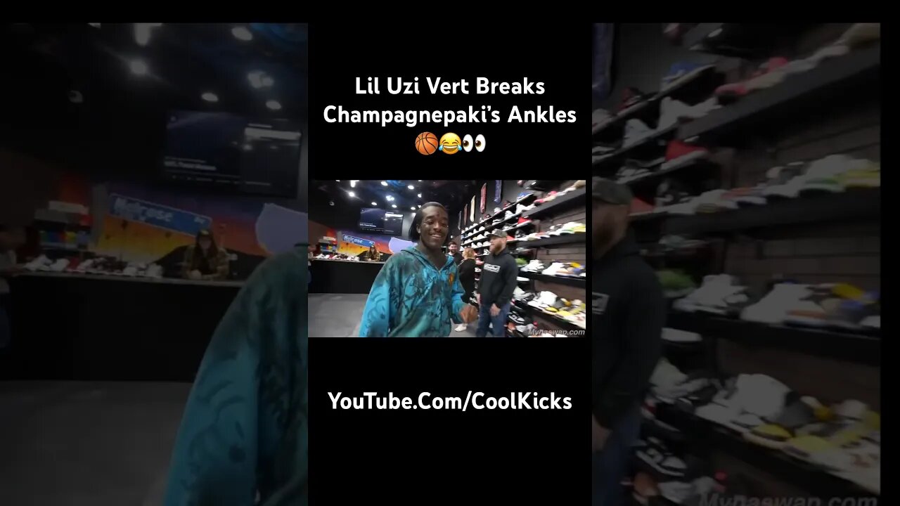 Lil Uzi Vert Breaks Champagnepaki’s Ankles 🏀😂👀