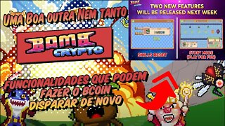 💣 Bombcrypto 💣 2 Funcionalidades ANUNCIADAS que podem fazer o BCOIN Disparar na Próxima Semana!