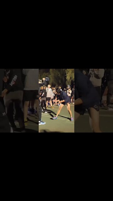 Old Man Dunked On Random At The Park😂