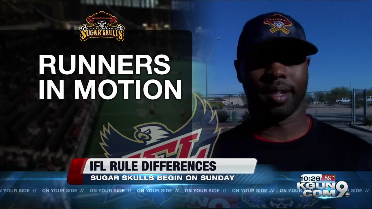 IFL rule differences as Sugar Skulls prepare for opener