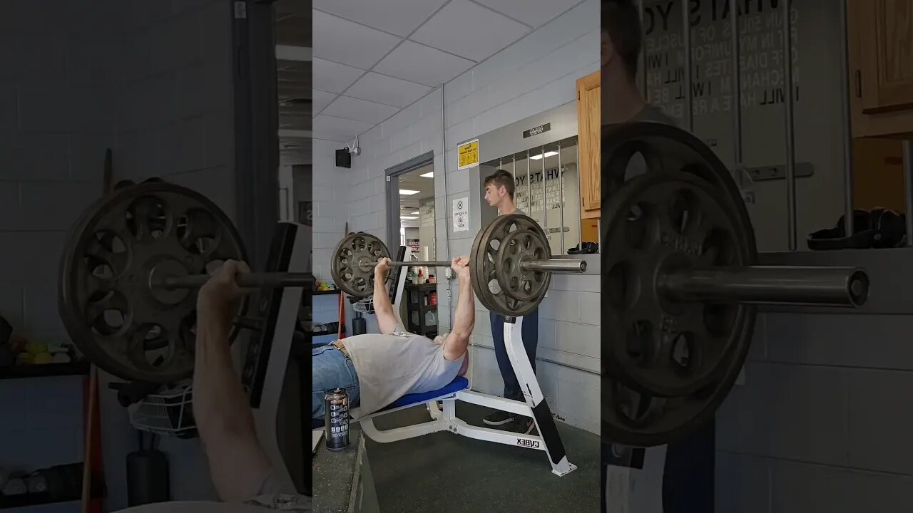 Bench workout 62 years old