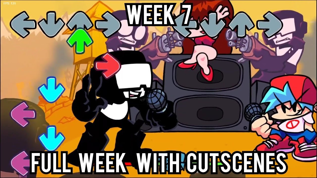 Friday Night Funkin' - Full Week 7 + Cutscenes