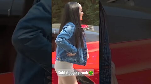 Gold Digger Prank 🤑😍 #shorts #golddiggerprank #goldduck