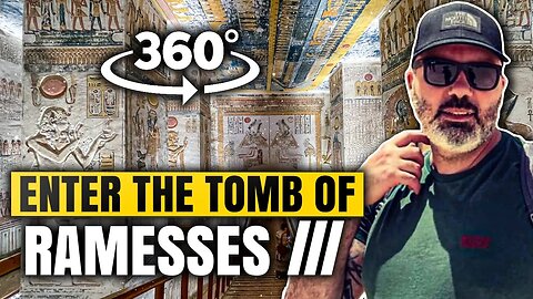 Valley Of the Kings 360° VR, Virtual Reality Experience King Ramesses III in Luxor.