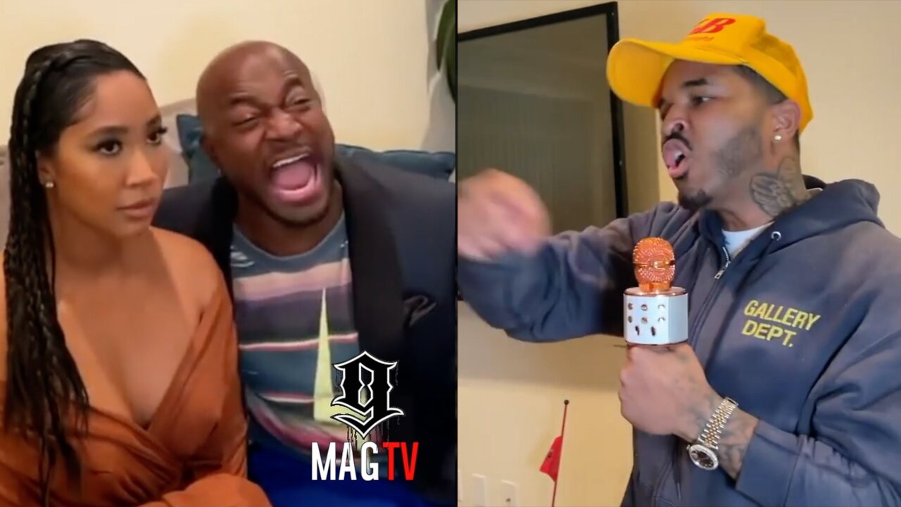 Taye Diggs & Apryl Jones Play Too Much! 😭