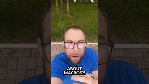 Confused about Macros (Warch This) #shorts