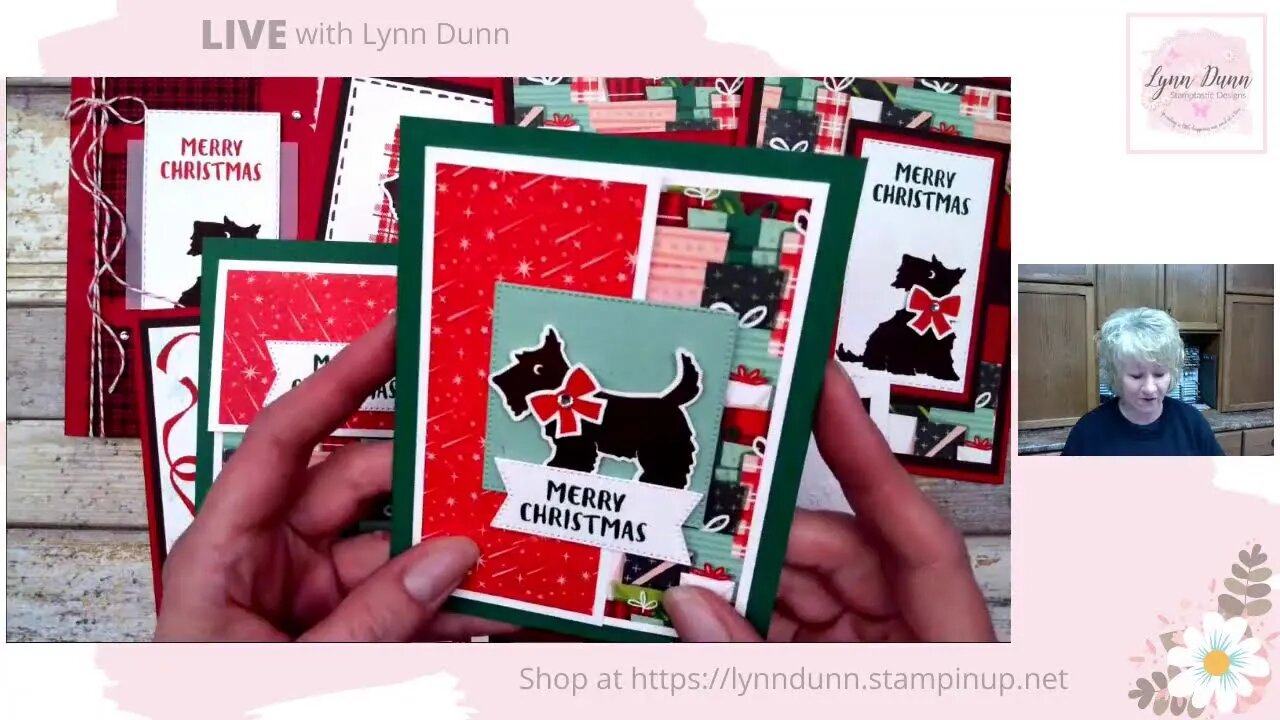 Christmas Scottie Card Ideas