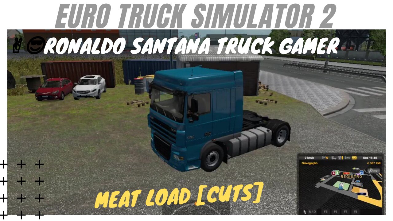 ✌️😎RONALDO SANTANA TRUCK GAMER🚚 MEAT load [cuts]