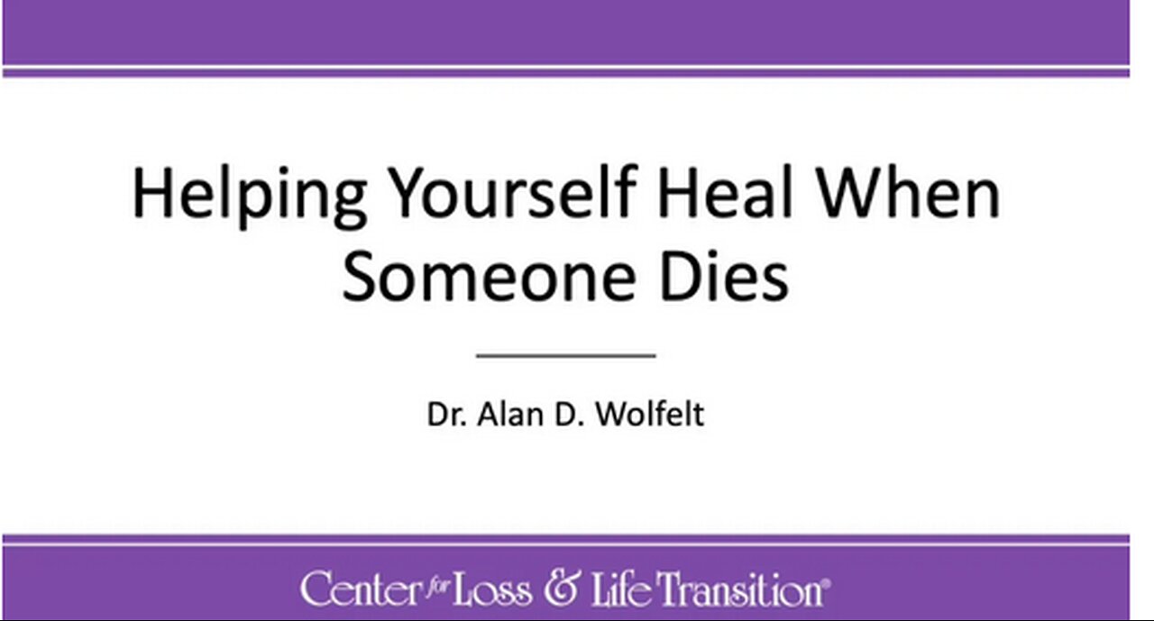 WHEN SOMEONE YOU LOVE IS DYING OR DIED WAYS TO COPE WITH GRIEF