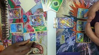 Giratina VStar/Leafeon VStar vs Jolteon VMAX/Inteleon at @pocketsloths7162 | Pokemon TCG