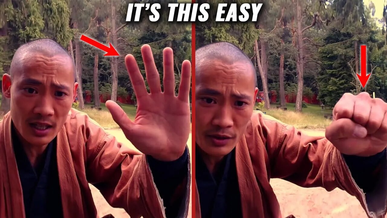 A Shaolin Monk Gives The Secret On How To Relax