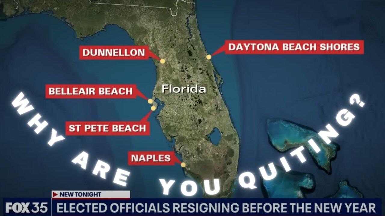 Florida elected officials quit across the state in light of new law