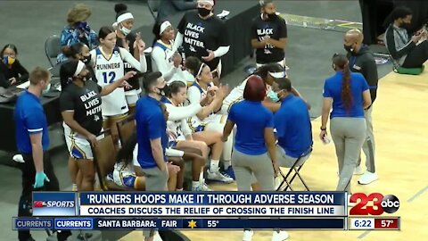 23ABC Sports: 'Runners make it through adverse season, coaches discuss relief of crossing finish line