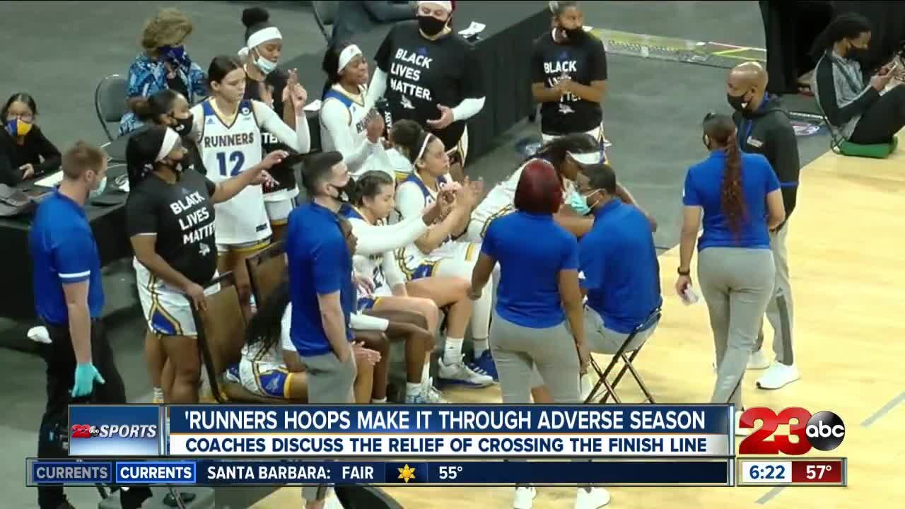 23ABC Sports: 'Runners make it through adverse season, coaches discuss relief of crossing finish line