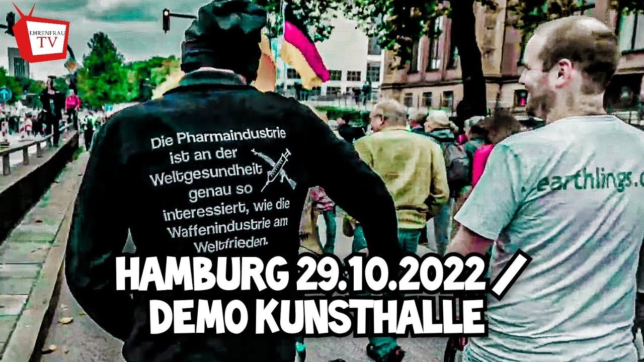 Hamburg 29.10.2022 - Demo Kunsthalle - Der Zusammenschnitt