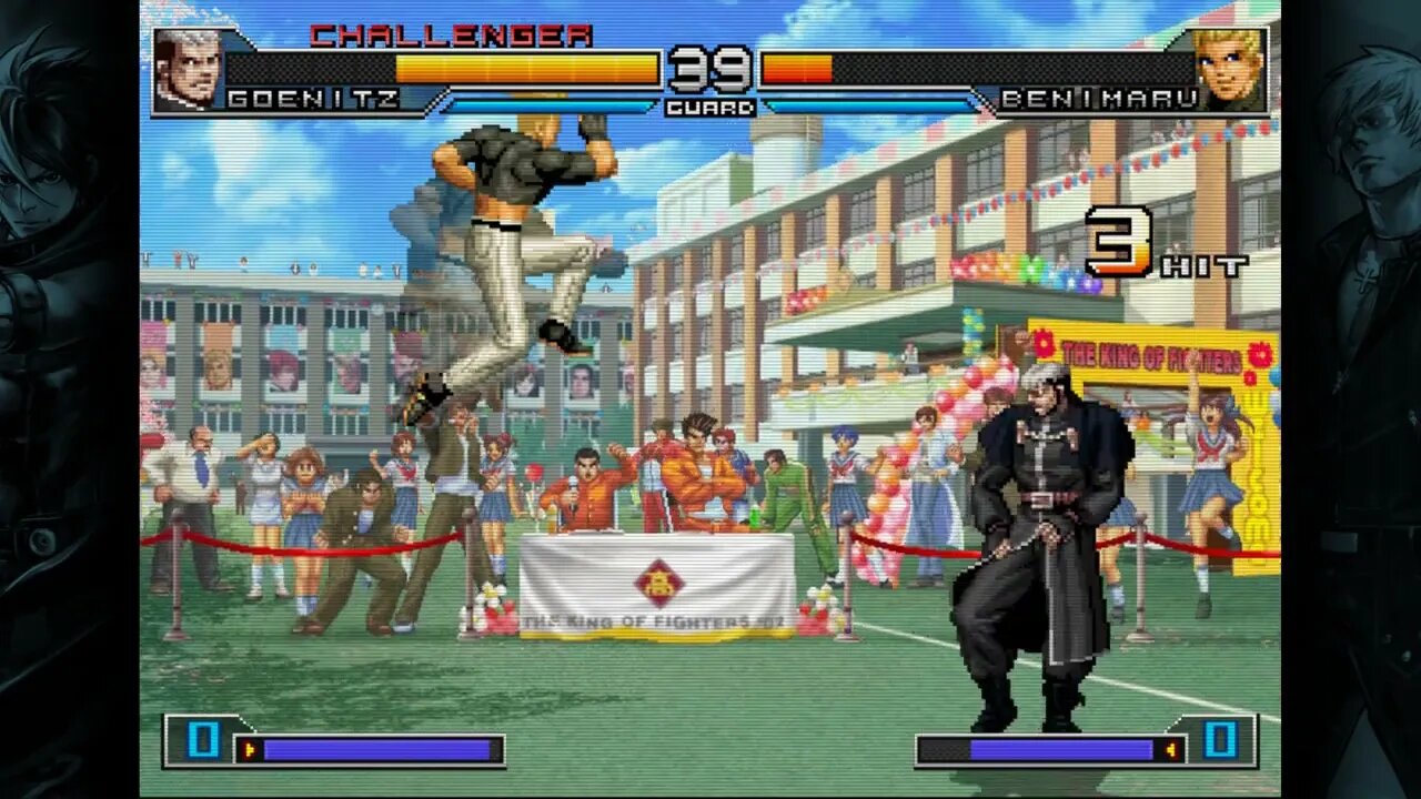 The King of Fighters 2002: Unlimited Match - Goenitz vs Benimaru - No Commentary 4K