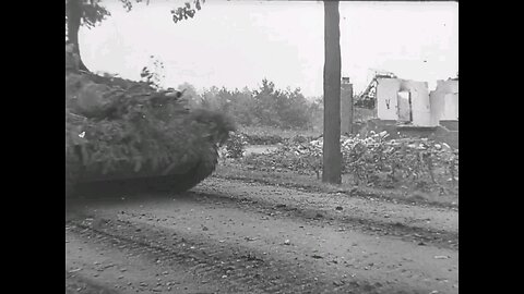 Jagdpanzer IV on the move in the Netherlands in 1944