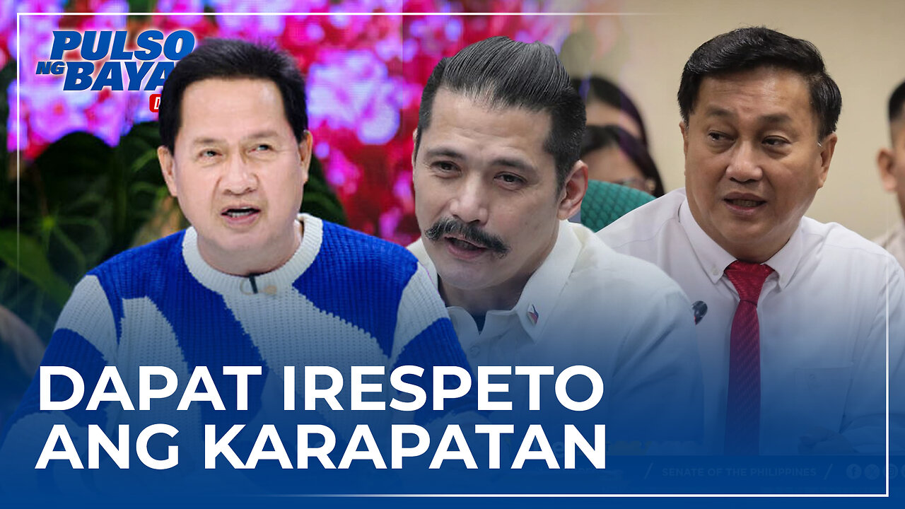 Sen. Tolentino, Padilla iginiit na dapat irespeto ang karapatan ni Pastor ACQ