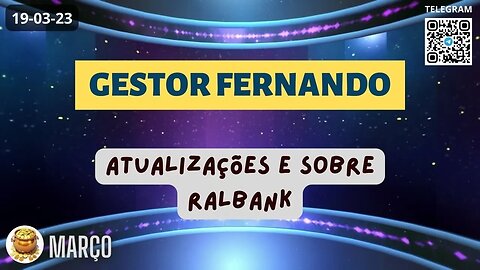 GESTOR FERNANDO Atualizações e sobre RalBank