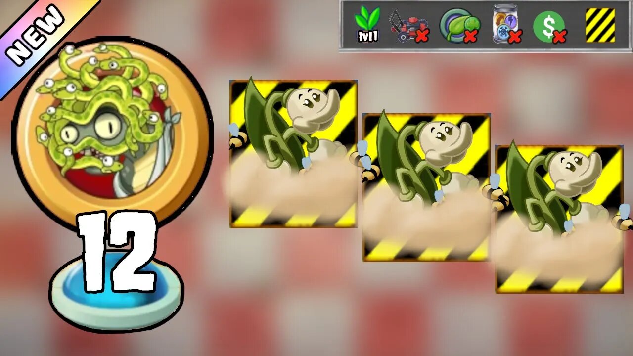 Plants vs Zombies 2 - The Zombosseum II 2023 Level 12 [Plants Lvl 1 & No Premium] + DOWNLOAD