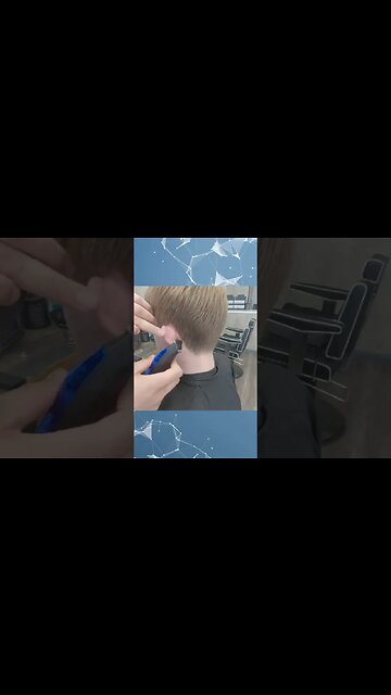 How to cut Men's hair with scissors | Full video on the channel this Friday #shorts