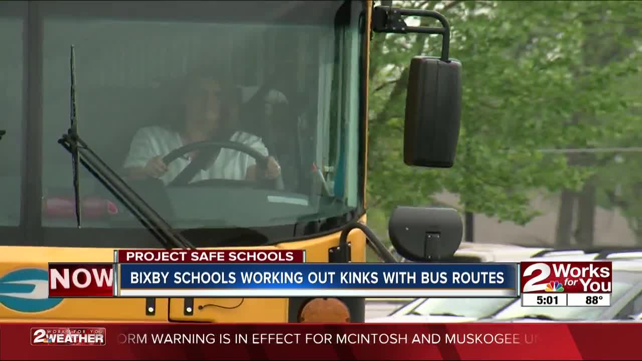 Bixby schools working out kinks with bus routes