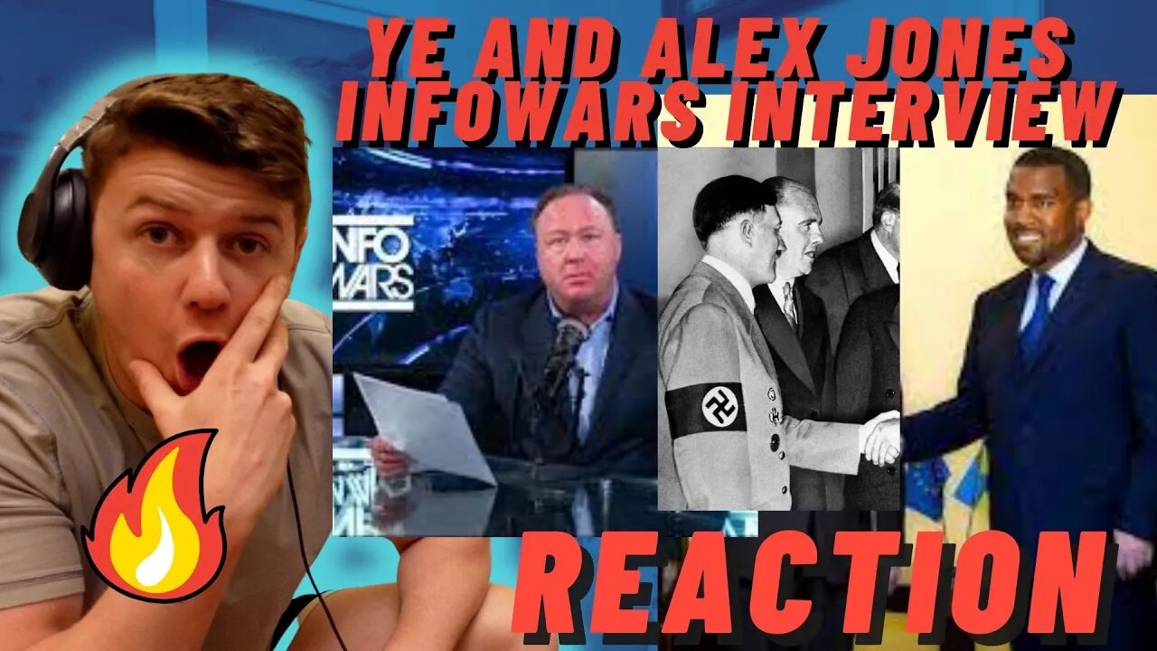 KANYE "YE" WEST EXPLOSIVE ALEX JONES INFOWARS INTERVIEW