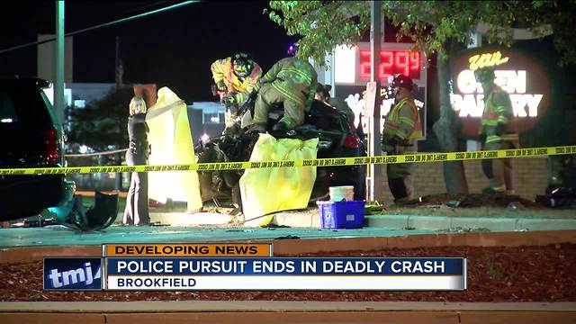 Early morning pursuit turns deadly in Waukesha County