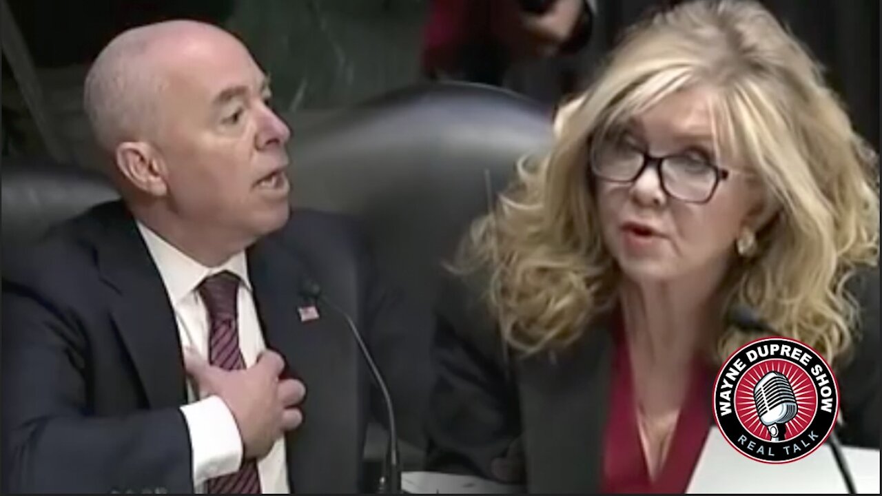 'You're Aware There Is A Fence Around The White House?': Blackburn Grills Mayorkas Over Border Wall