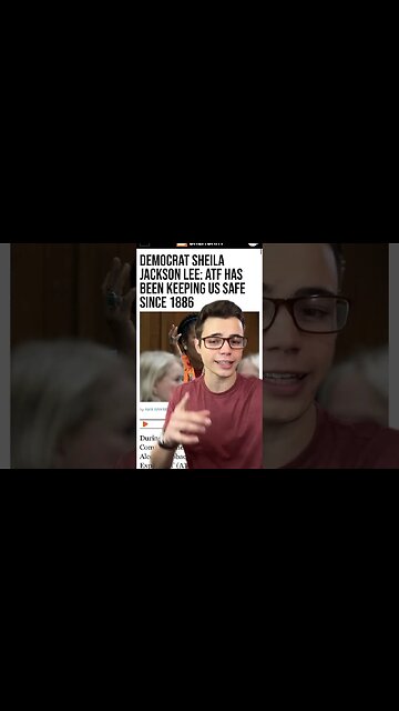 Democrat says ATF has protected us since 1886- it was founded in 1972