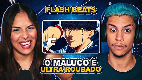 FLASH BEATS - Mash (Mashle) - Visionário Divino | [React em Casal] 🔥