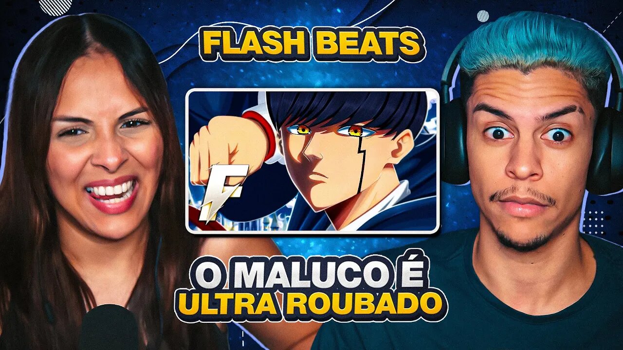 FLASH BEATS - Mash (Mashle) - Visionário Divino | [React em Casal] 🔥