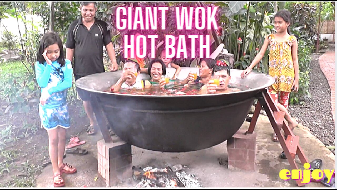 Get 'Cooked Alive' in These Traditional Kawa (GIANT WOK) Baths