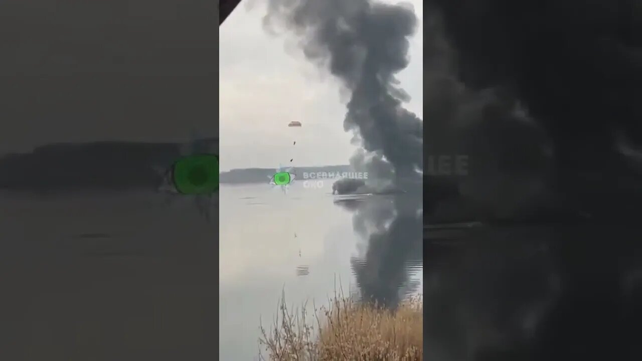 Ukraine War - Russian Helicopter Shot Down