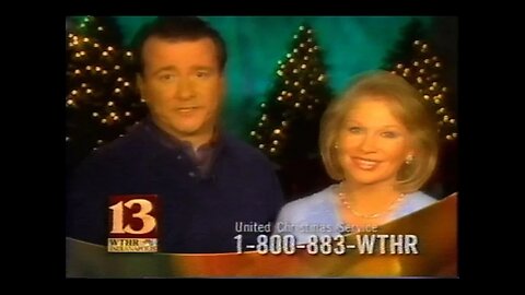 December 9, 2001 - Bruce Kopp/Pat Carlini Indy Holiday Promo & Start of Network News