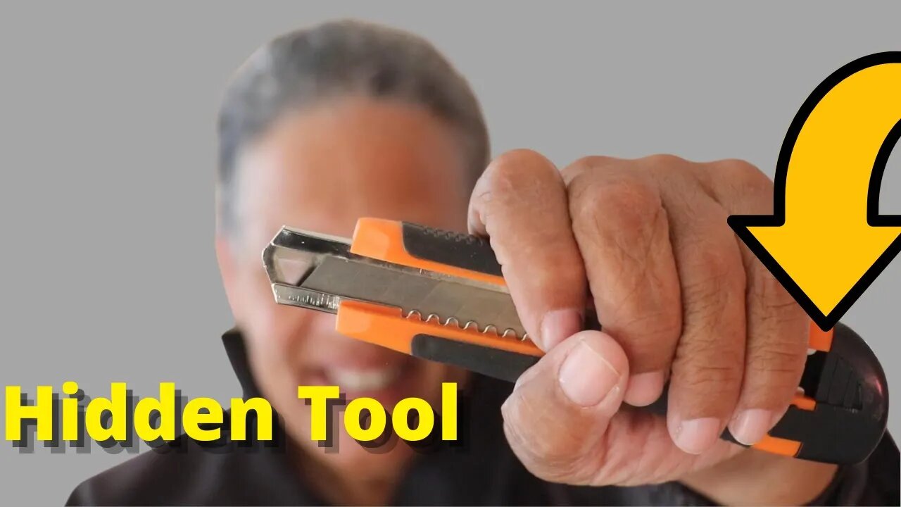 HIDDEN TOOL in a Utility Knife