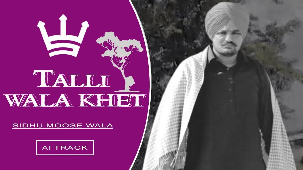 TALI WALA KHET | Sidhu Moose Wala | LIVE | AI TRACK