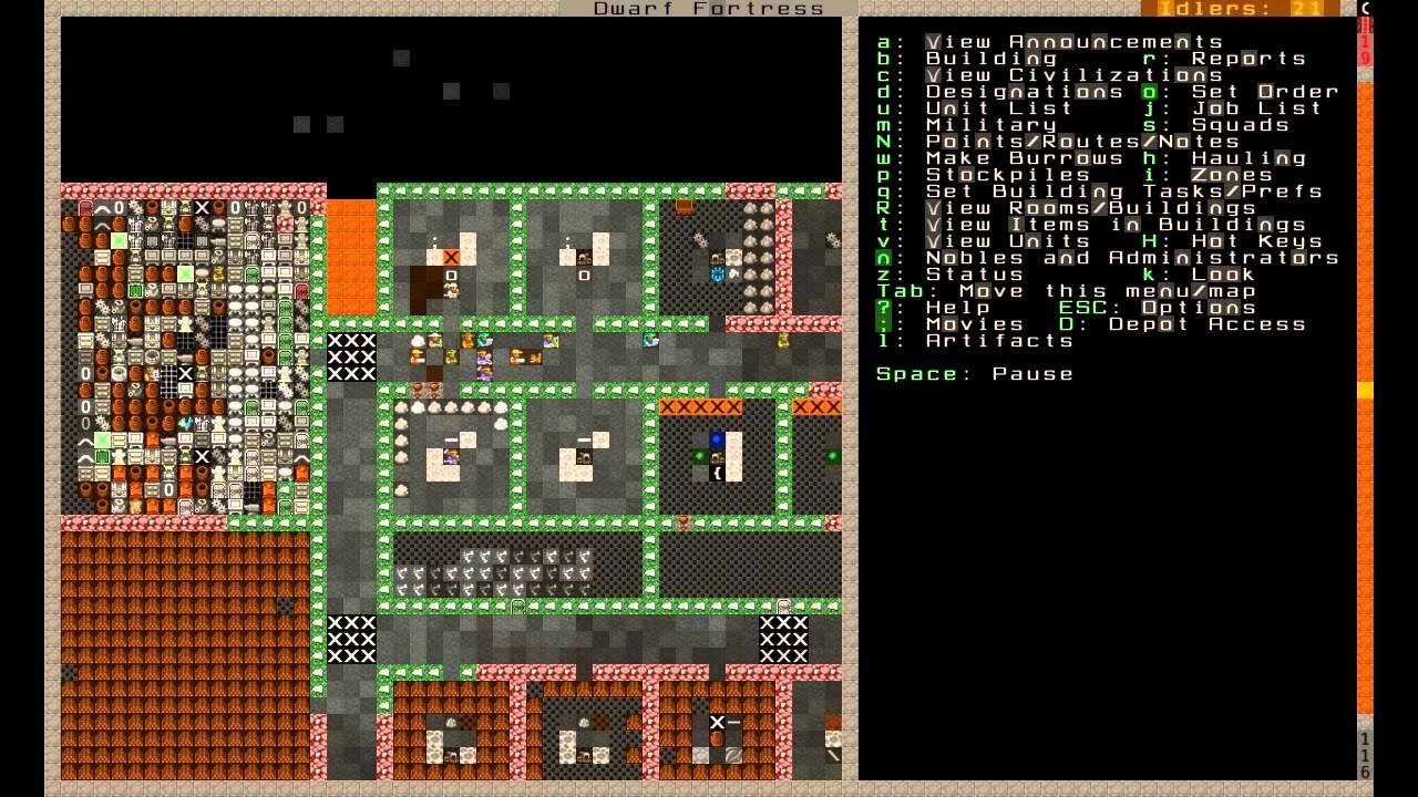 Dwarf Fortress Scarletrocks part 21 - Catch Up