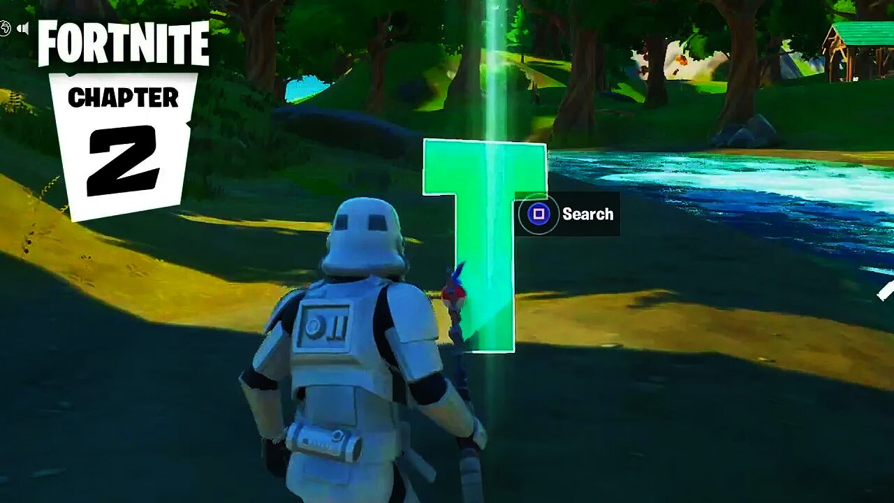 Fortnite Chapter 2 Season 1 - Letter "T" #2 LOCATION