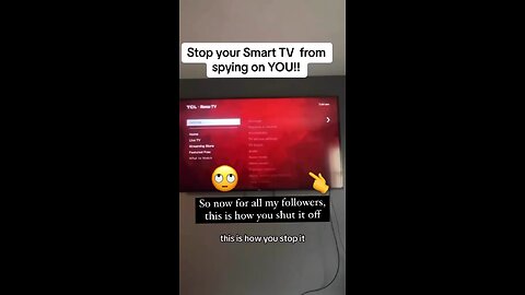 Stop your smart tv from spying on you