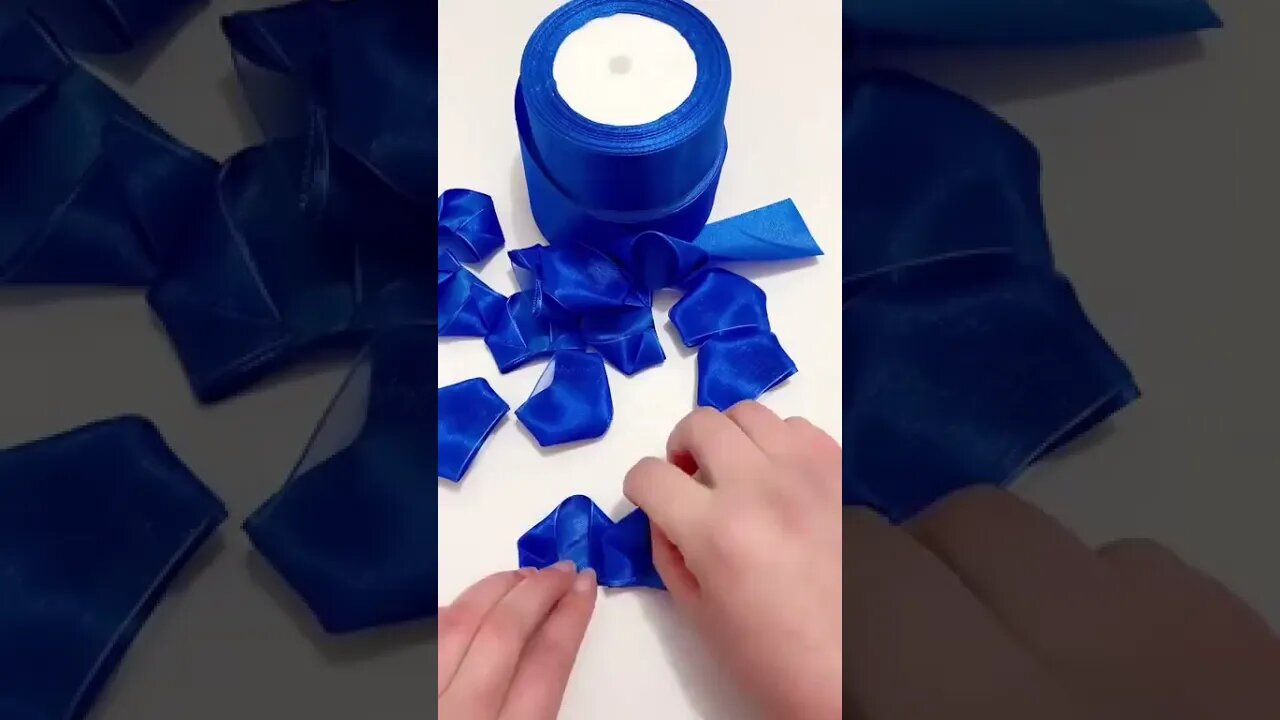 Making rose out of ribbon || Talent